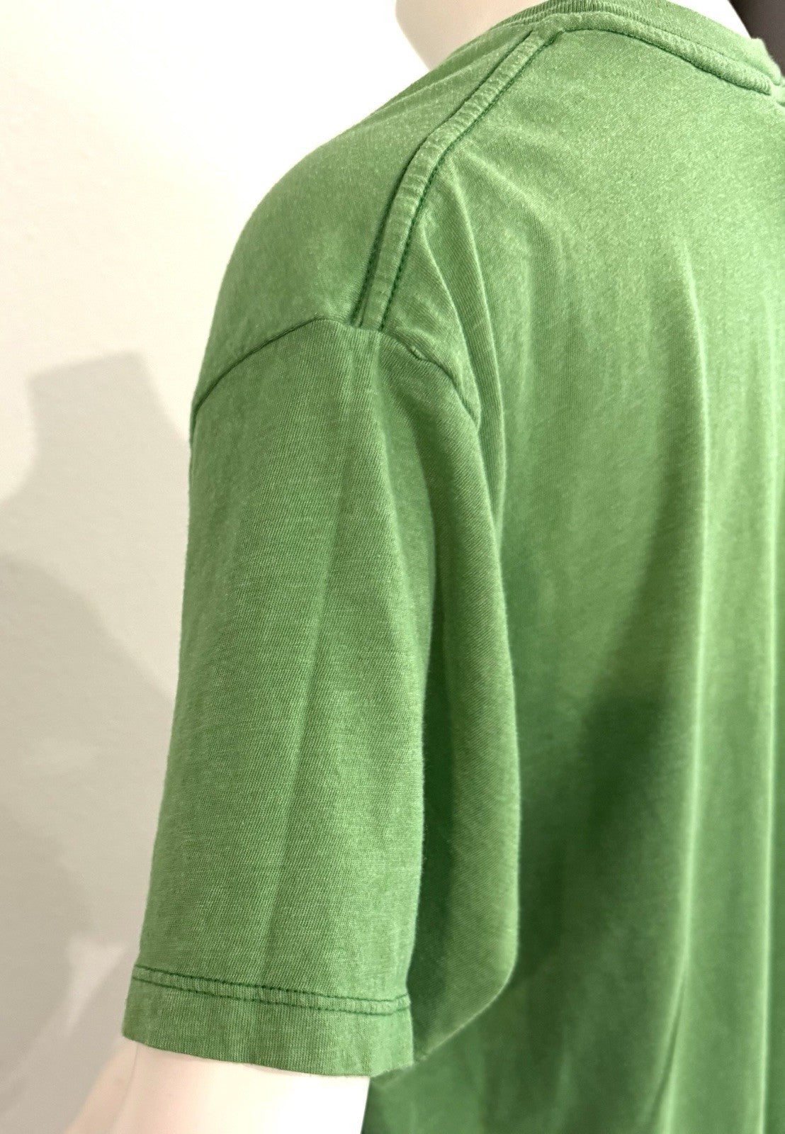 Junk Food Adult L Say Hello To My Little Friend Green St. Patrick's Day T-Shirt