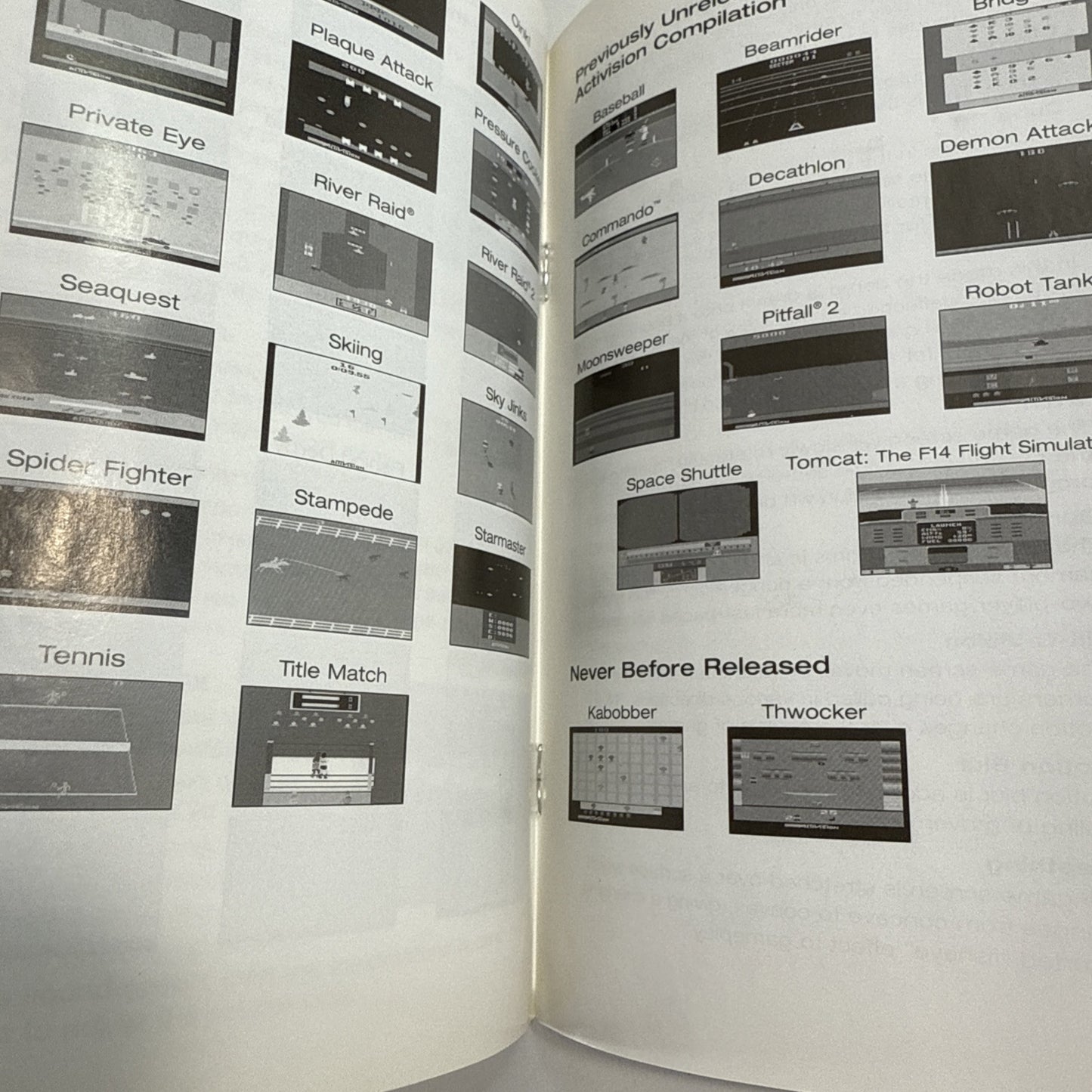 Activision Anthology (PlayStation 2, 2002) Game Case Manual Registration -Tested