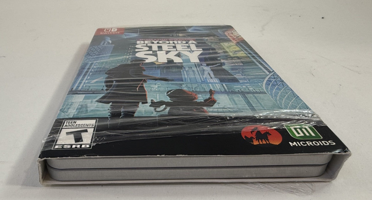 Beyond A Steel Sky (Nintendo Switch, 2021) Steel Book, Sleeve, Inserts Only