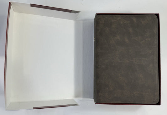 Life Application Study Bible By Zondervan 2011 Leatherbound - Box And Index Tabs