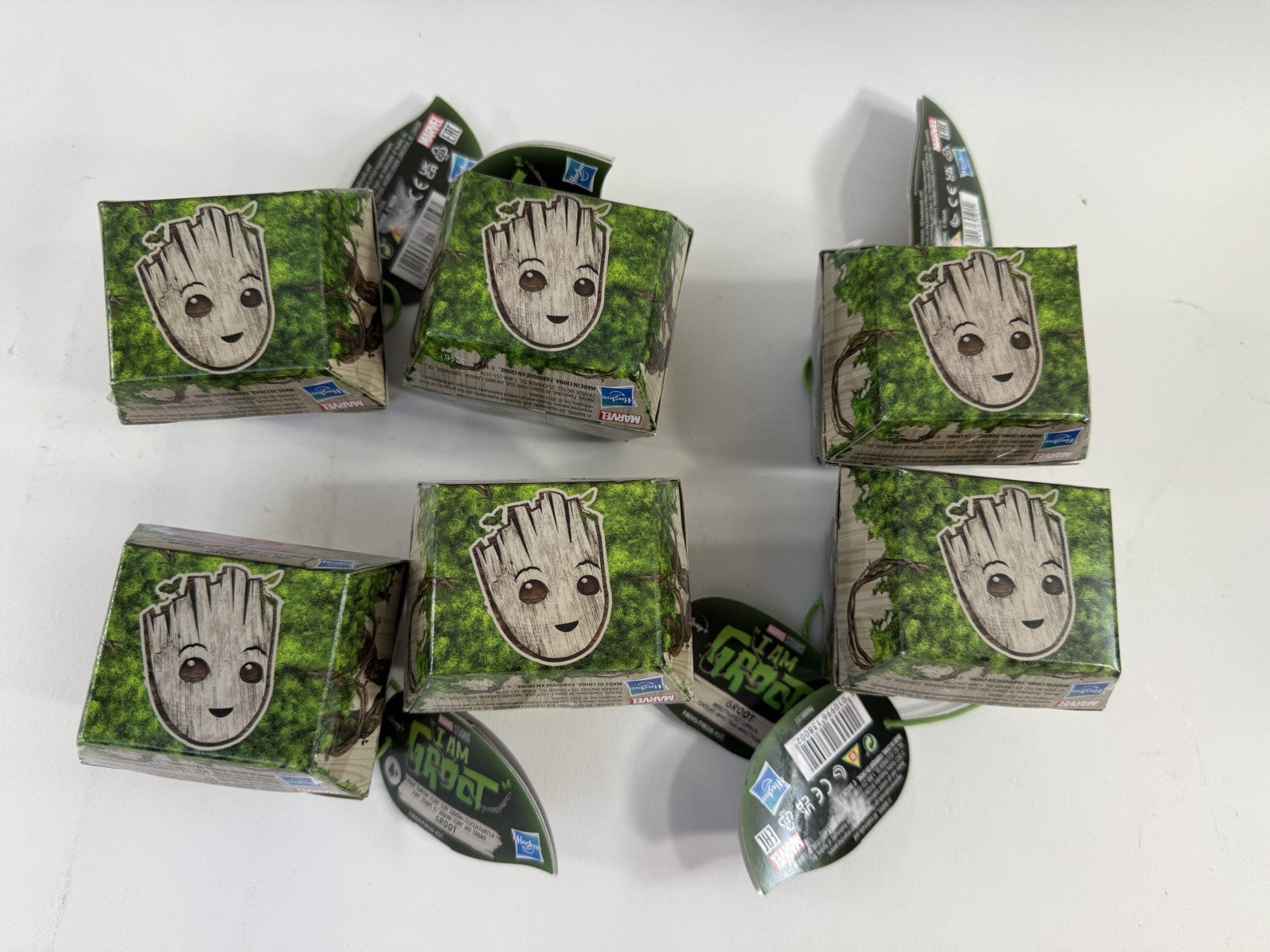 Marvel I Am Groot Mini Figure Full Set of 6 - New In Box