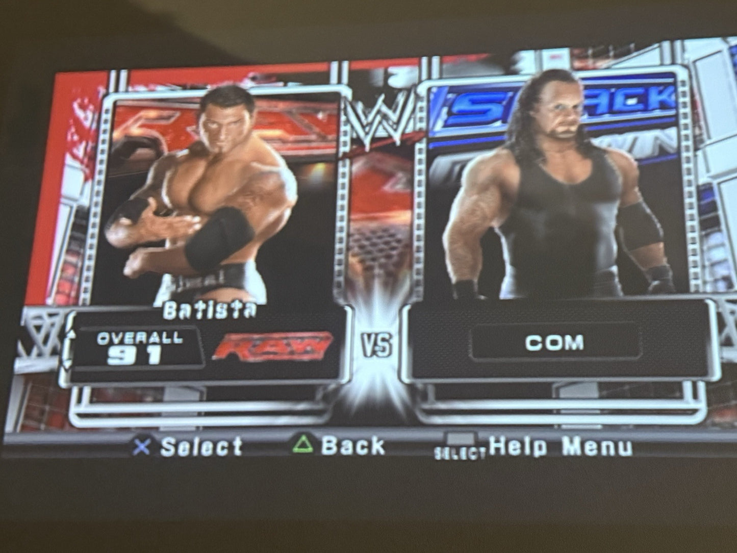 WWE SmackDown vs. Raw 2009 Feat. ECW  (PlayStation 2, 2008) Game Disc - Tested