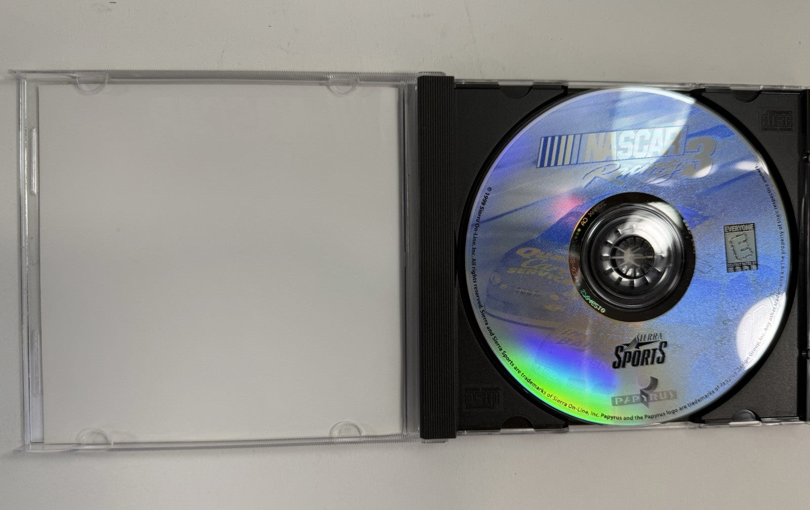 NASCAR Racing 3 (PC, 1999) Game, Case, Cover Art - Tested and Working