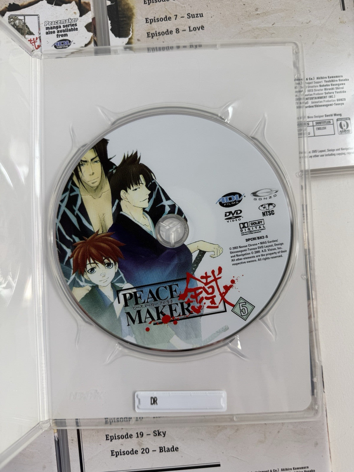 Peacemaker - The Complete Collection (DVD, 2005, 5-Disc Set) Tested and Working