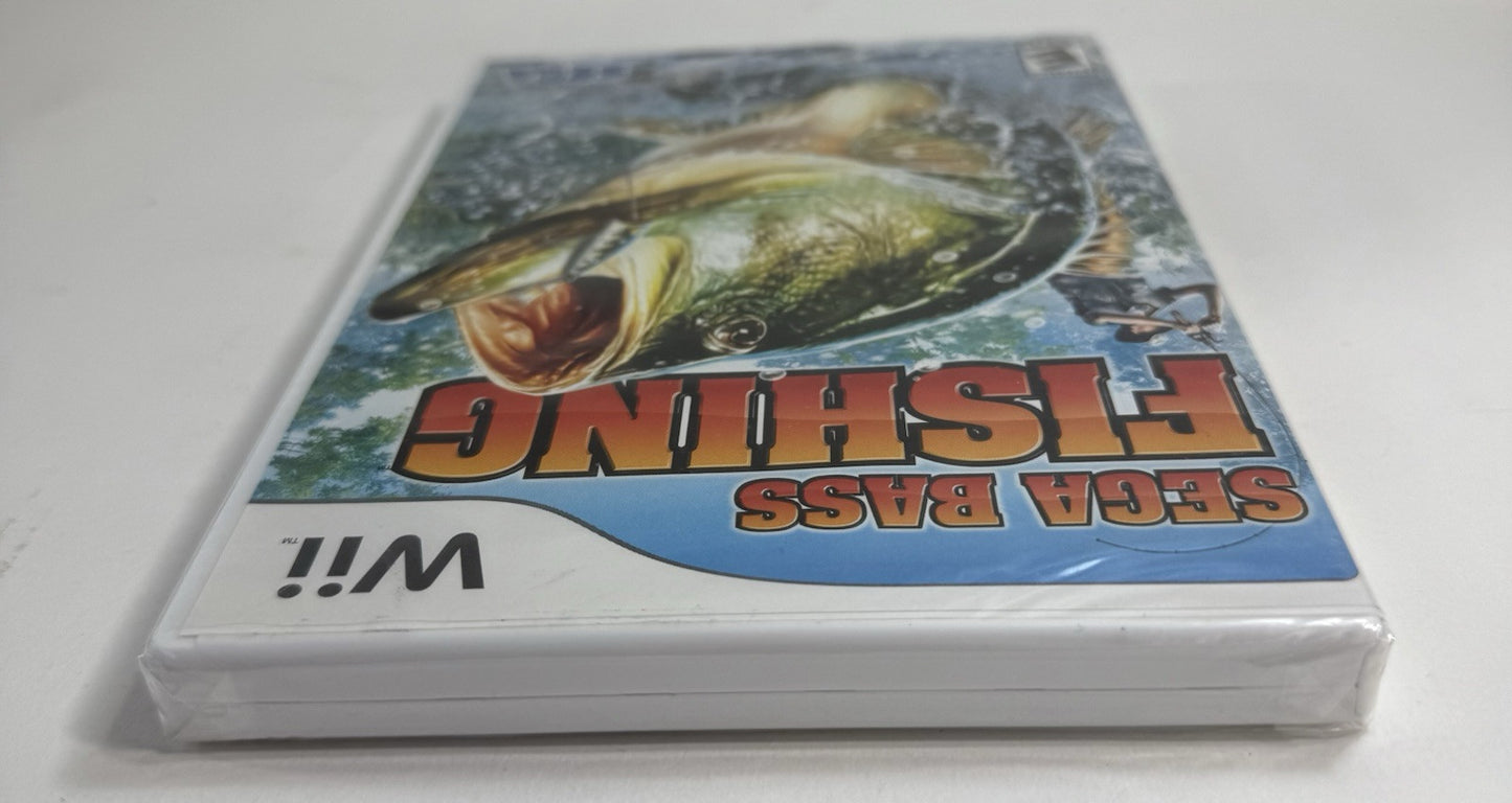 Sega Bass Fishing (Nintendo Wii, 2008) New, Factory Sealed