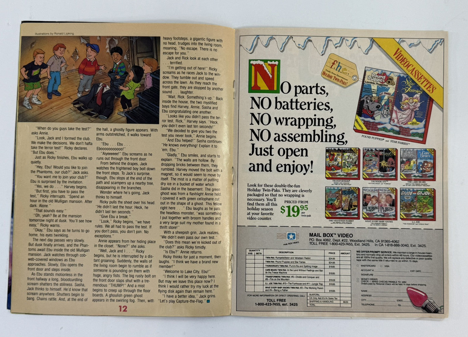 Thundercats Magazine #1  Winter 1987 - Without Poster - Lorimar-Telepicture Inc.