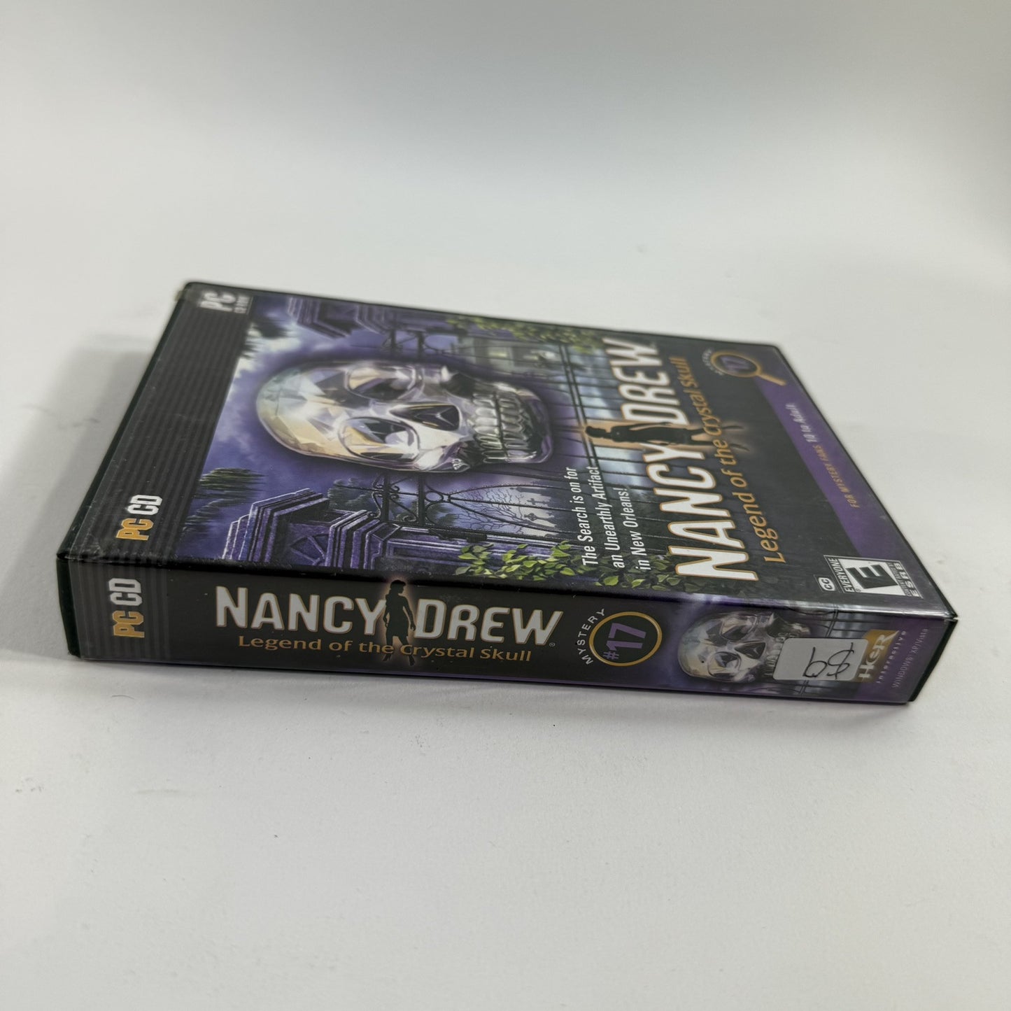 Nancy Drew: Legend of the Crystal Skull (PC, 2007) Discs Case Manual Insert