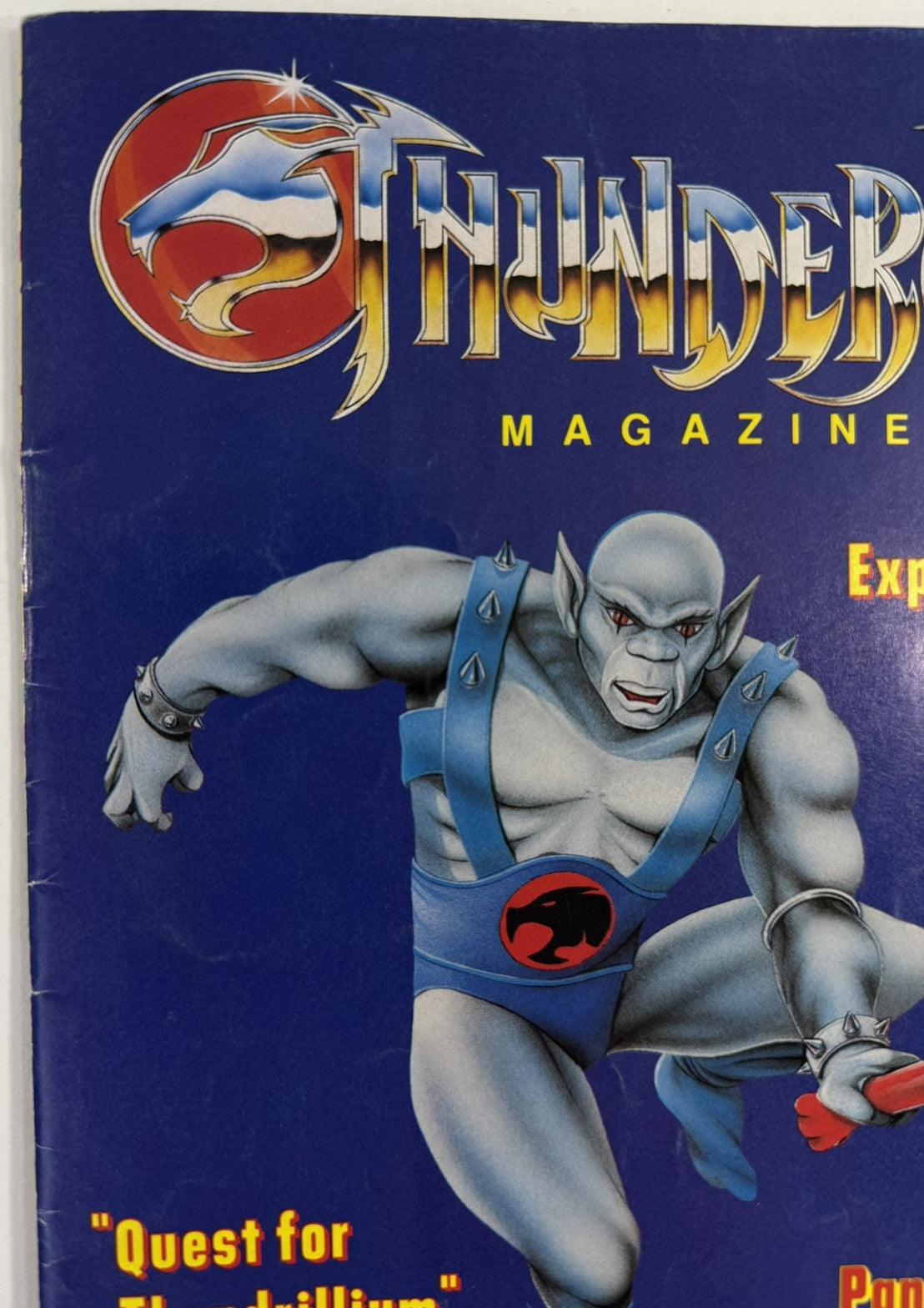 ThunderCats Magazine Summer 1987 Issue #3 - Poster Attached - Lorimar Publishing