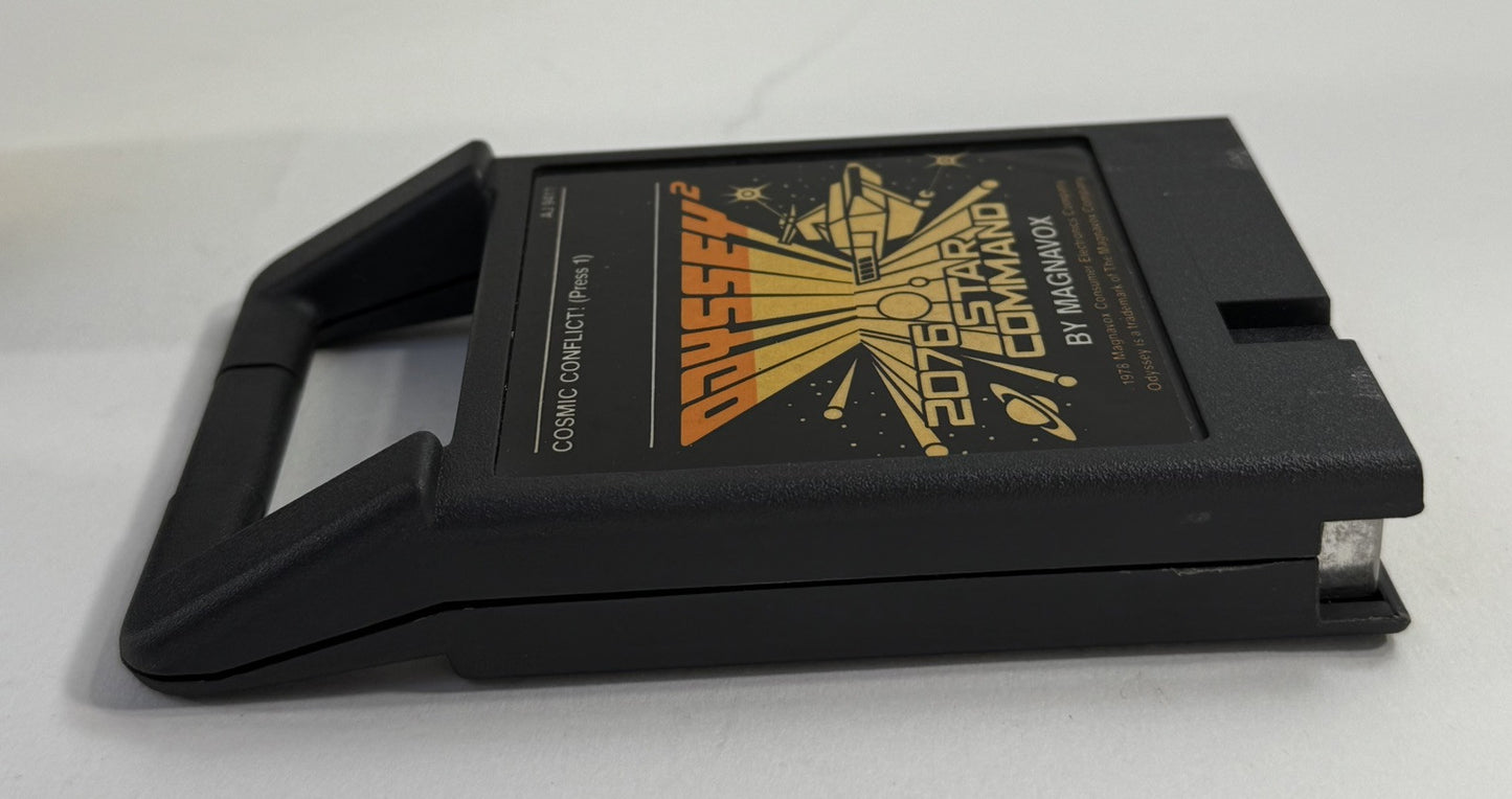 Cosmic Conflict!  (Magnavox Odyssey 2, 1978) Game Case Manual - Tested