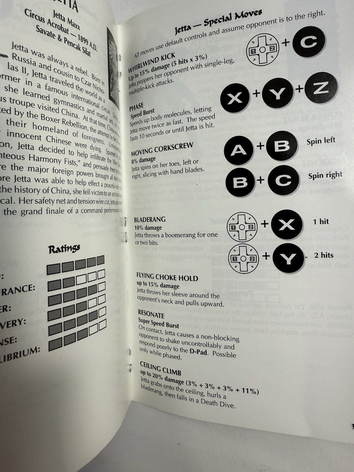 Eternal Champions: Challenge From the Dark Side (Sega CD, 1994) Manual and Reg.