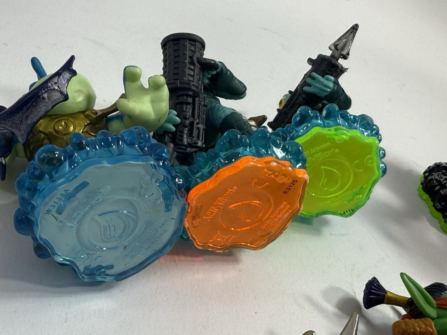 Skylanders Bundle - Gill Grunt, Drobot, Flameslinger, Voodood, Riptide