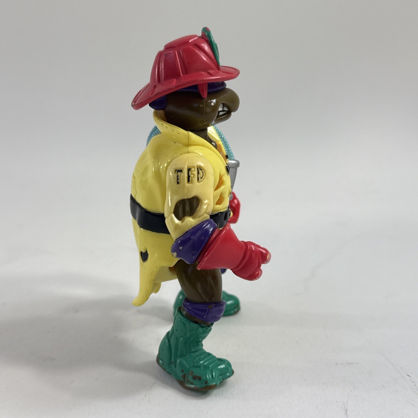 Playmates 1991 Teenage Mutant Ninja Turtles Hose Em Down Don Loose Action Figure