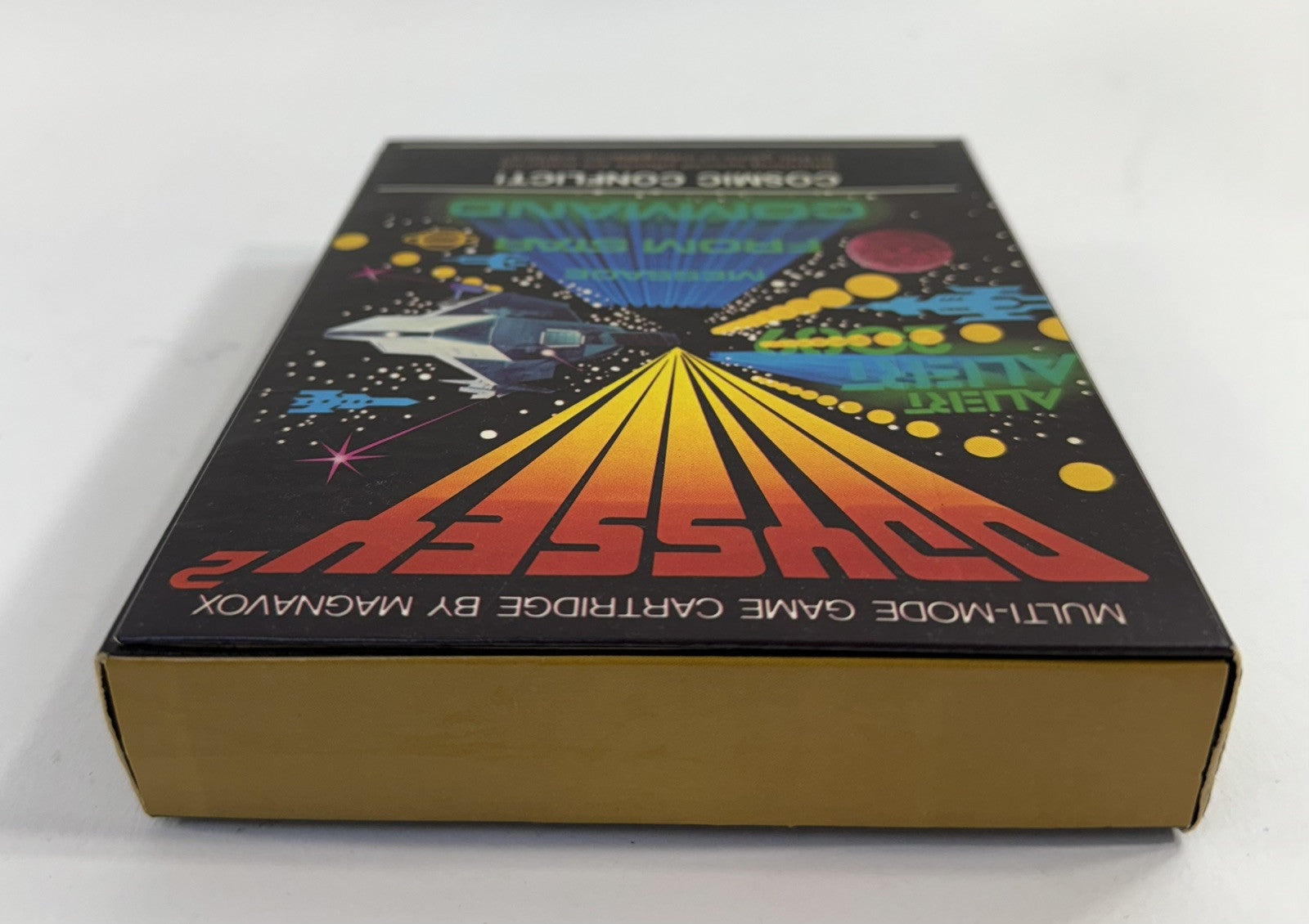 Cosmic Conflict!  (Magnavox Odyssey 2, 1978) Game Case Manual - Tested