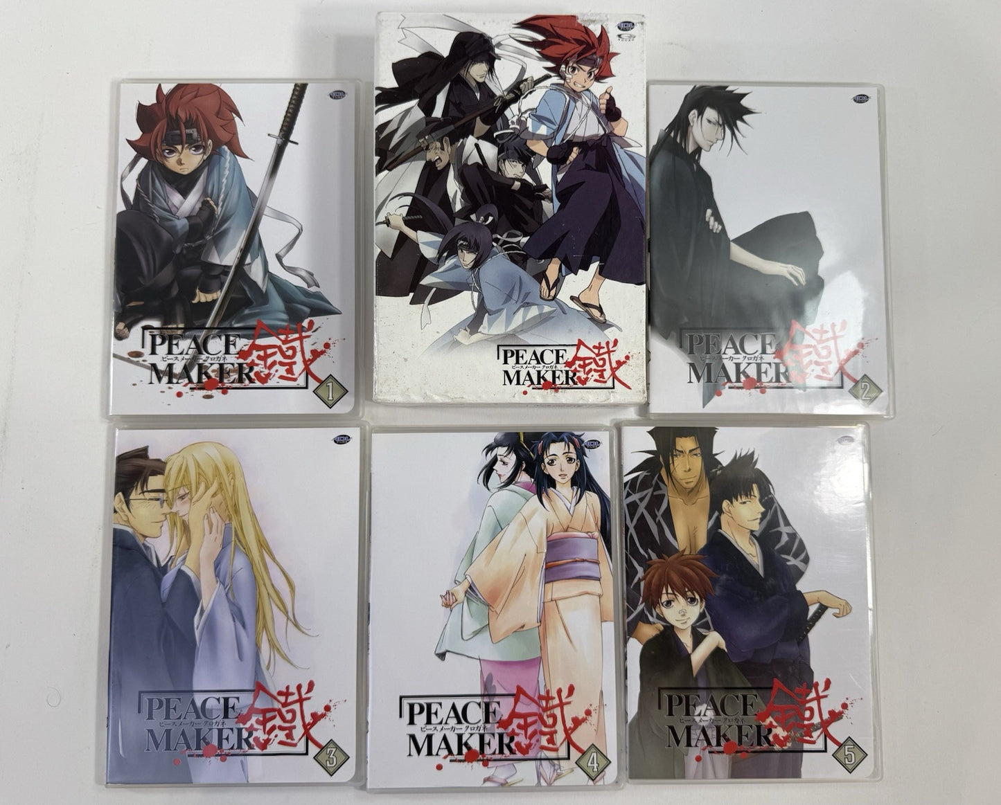 Peacemaker - The Complete Collection (DVD, 2005, 5-Disc Set) Tested and Working