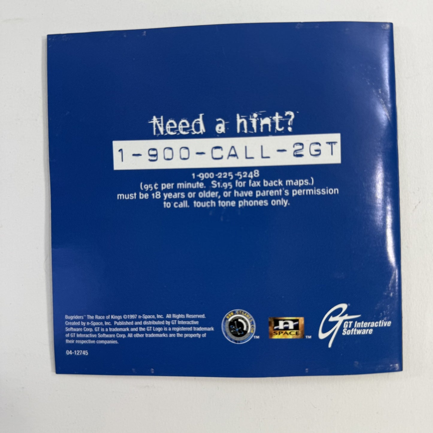 Bug Riders: The Race of Kings (PC Game , 1997) Tested and Working