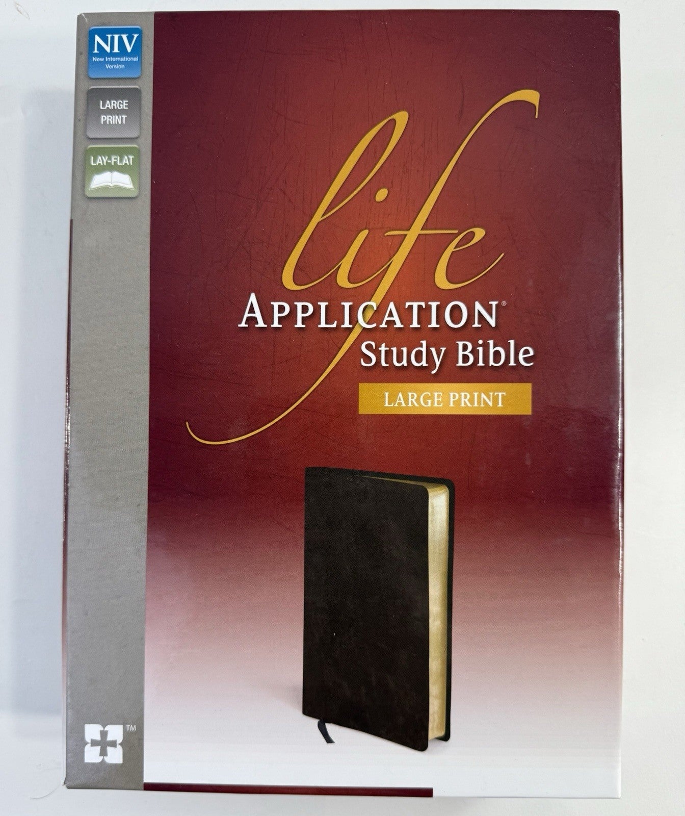 Life Application Study Bible By Zondervan 2011 Leatherbound - Box And Index Tabs