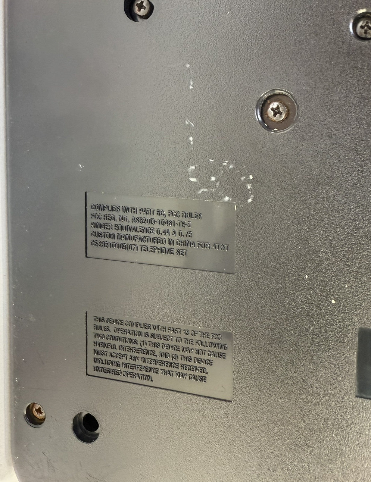 Disney 1990's Mickey Mouse Landline AT&T Telephone - Untested