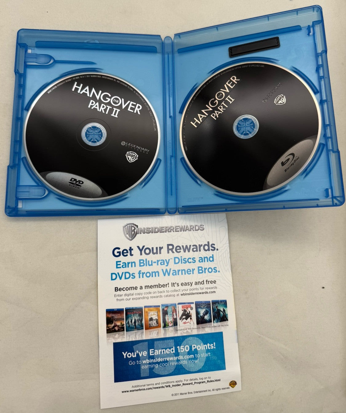 The Hangover Unrated (Blu-ray Bundle) The Hangover Part II - Tested And Working