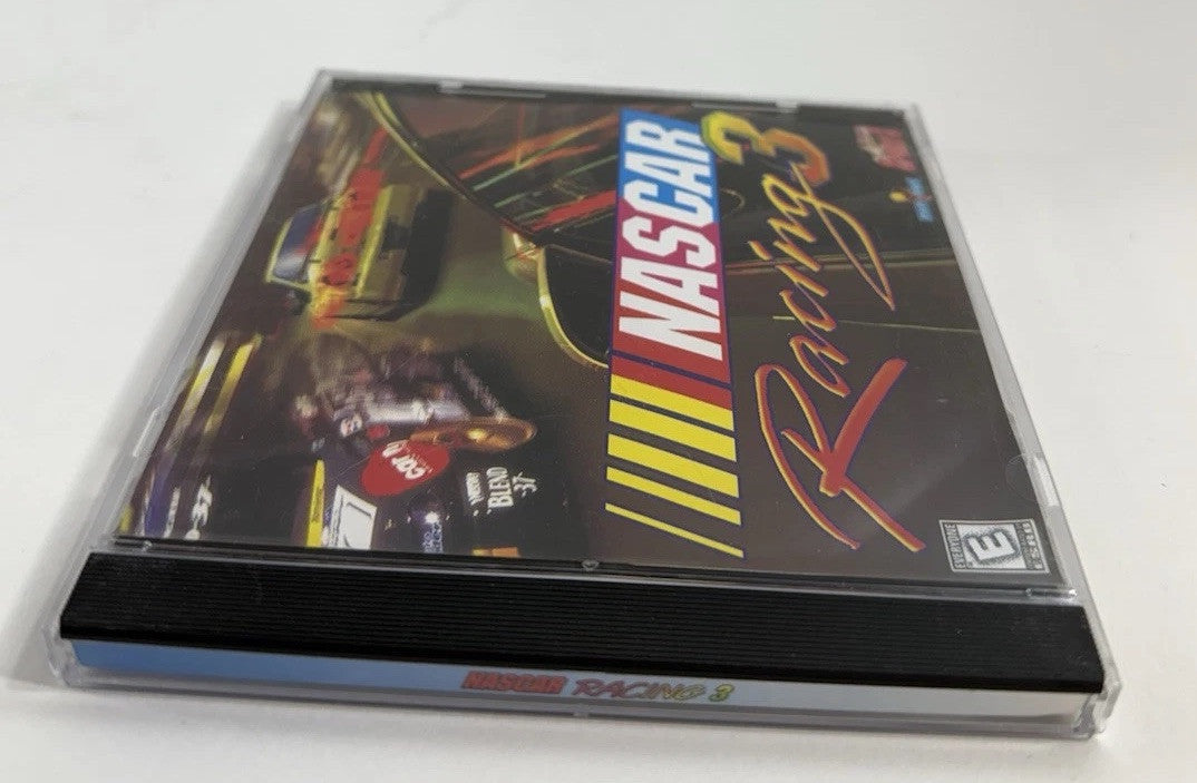 NASCAR Racing 3 (PC, 1999) Game, Case, Cover Art-Tested & Working-Rare Variant
