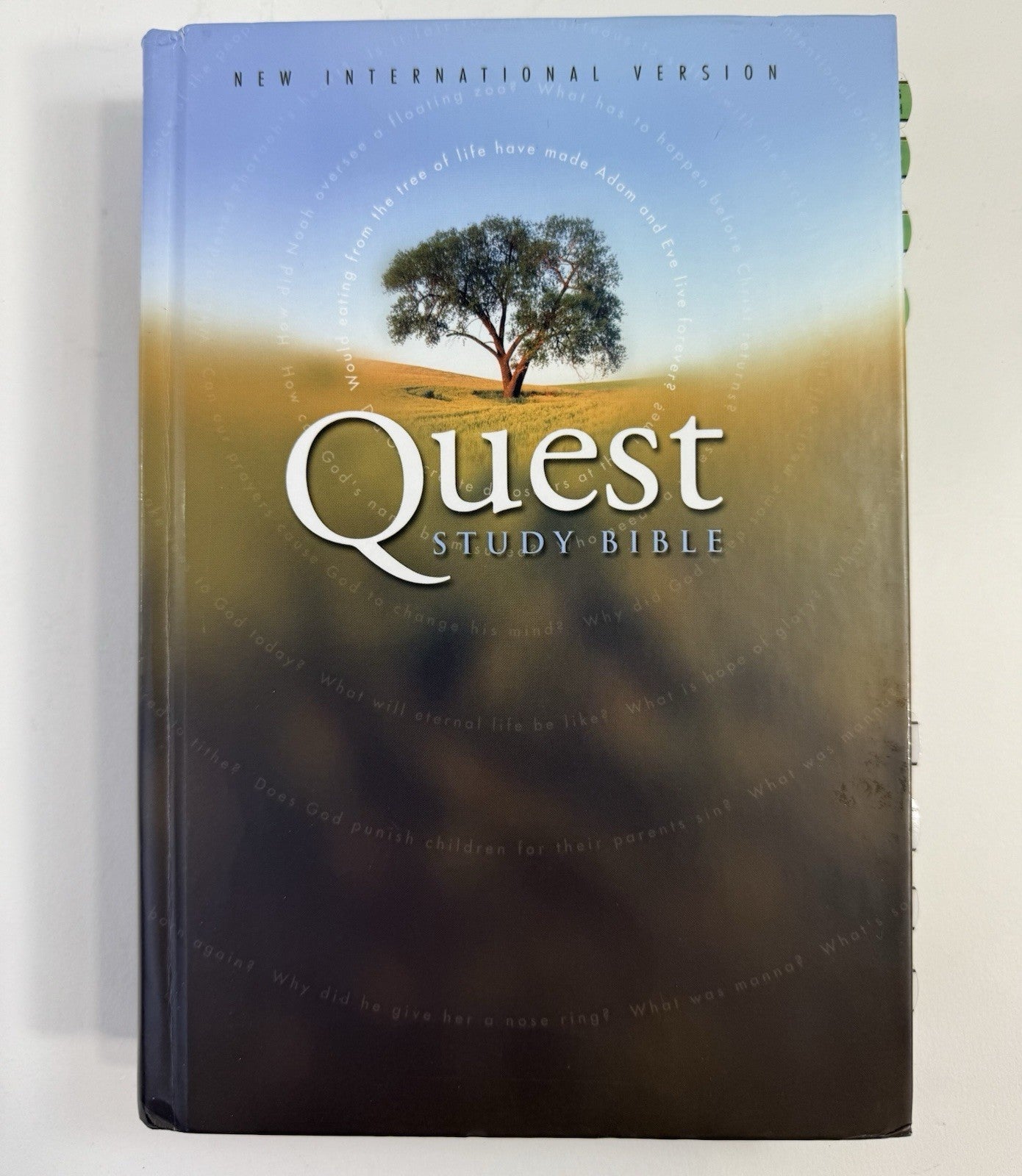 NIV Quest Study Bible by Zondervan Staff (2003, Hardcover)