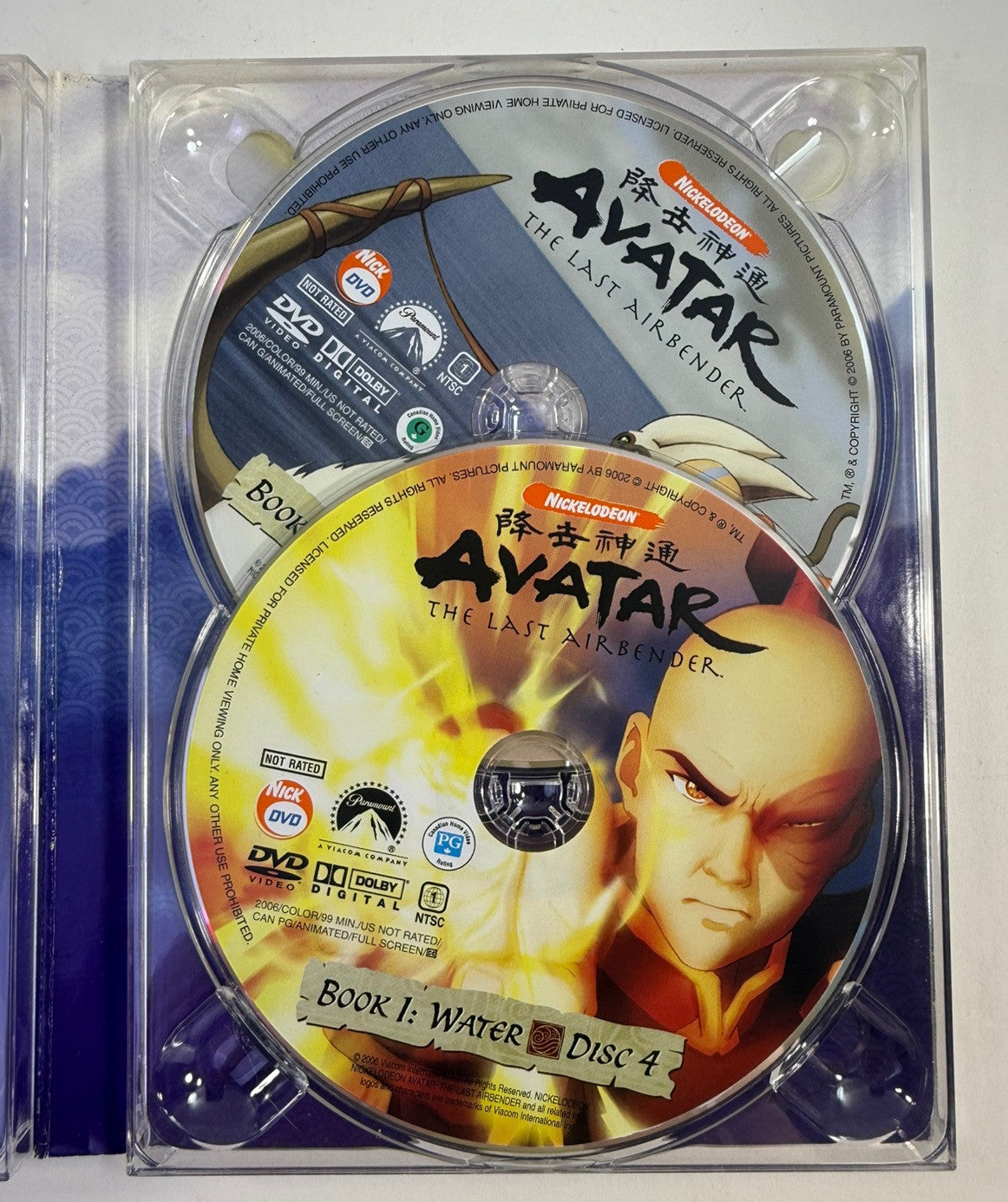 Avatar: The Last Airbender: The Complete Book 1 Collection  (DVD, 2006) Tested