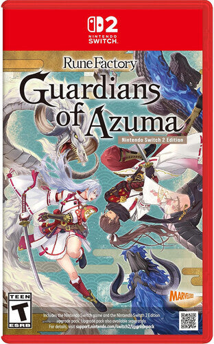 Rune Factory Guardians Of Azuma (Nintendo Switch 2, 2025) Game, Case, & Manual