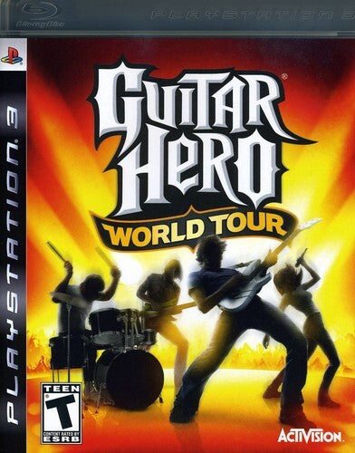 Guitar Hero World Tour (Sony PlayStation 3, 2008) Game, Case and Manual - Tested