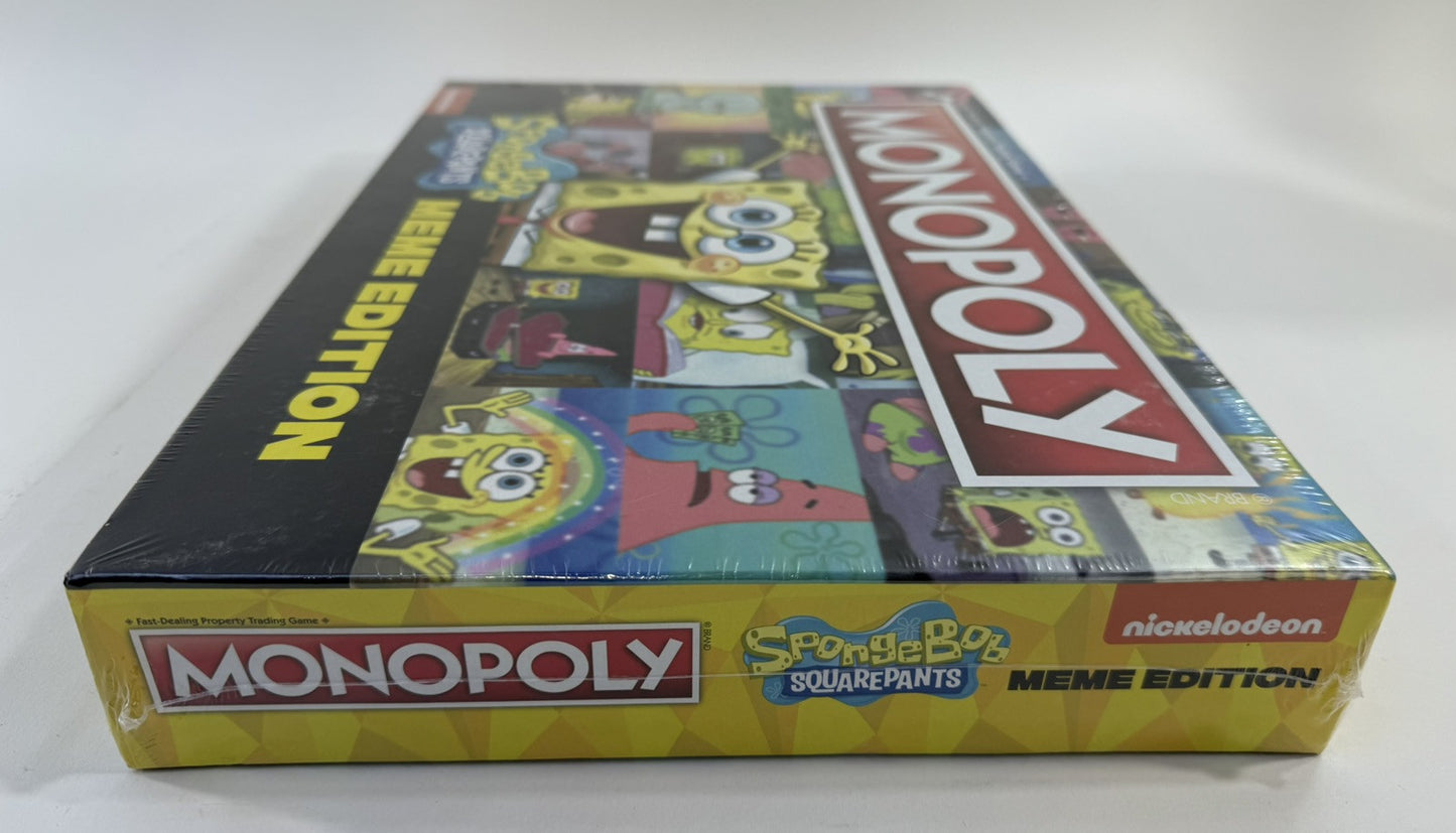 MONOPOLY: SpongeBob SquarePants Meme Edition - New, Factory Sealed