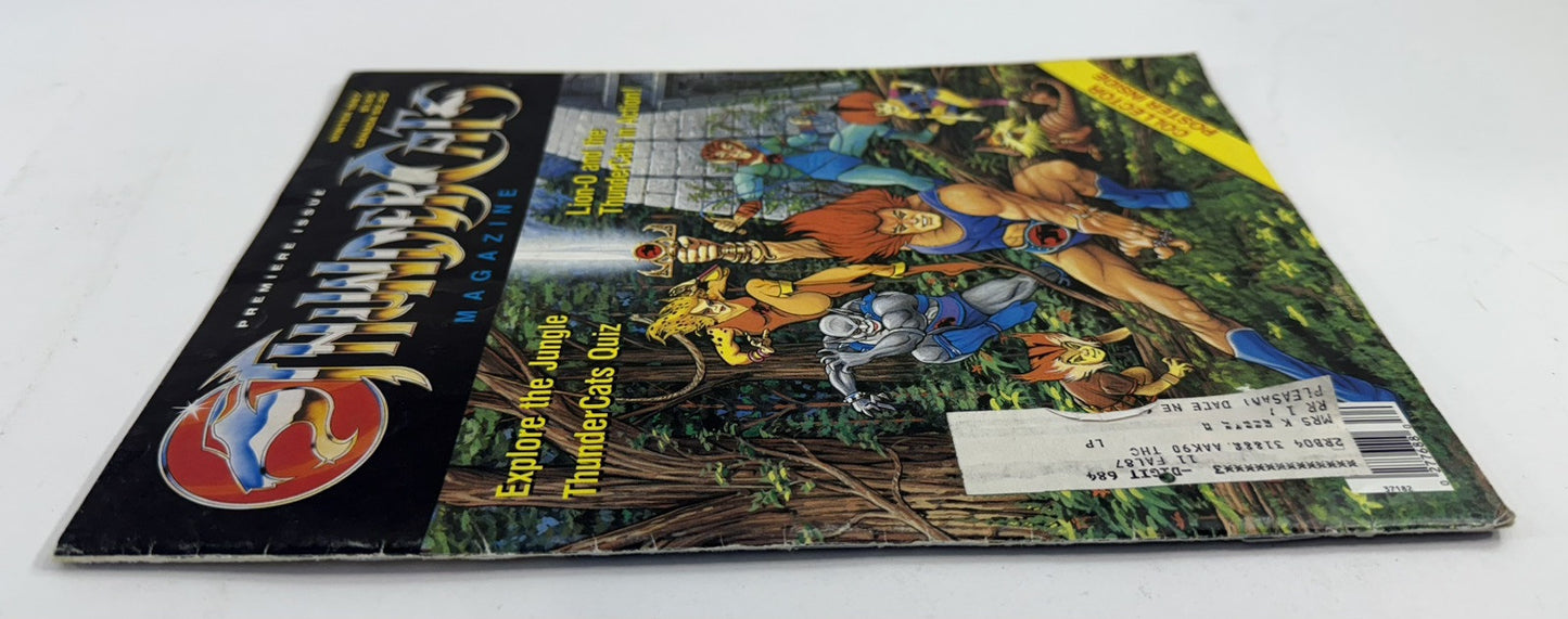 Thundercats Magazine #1  Winter 1987 - With Poster - Lorimar-Telepicture Inc.
