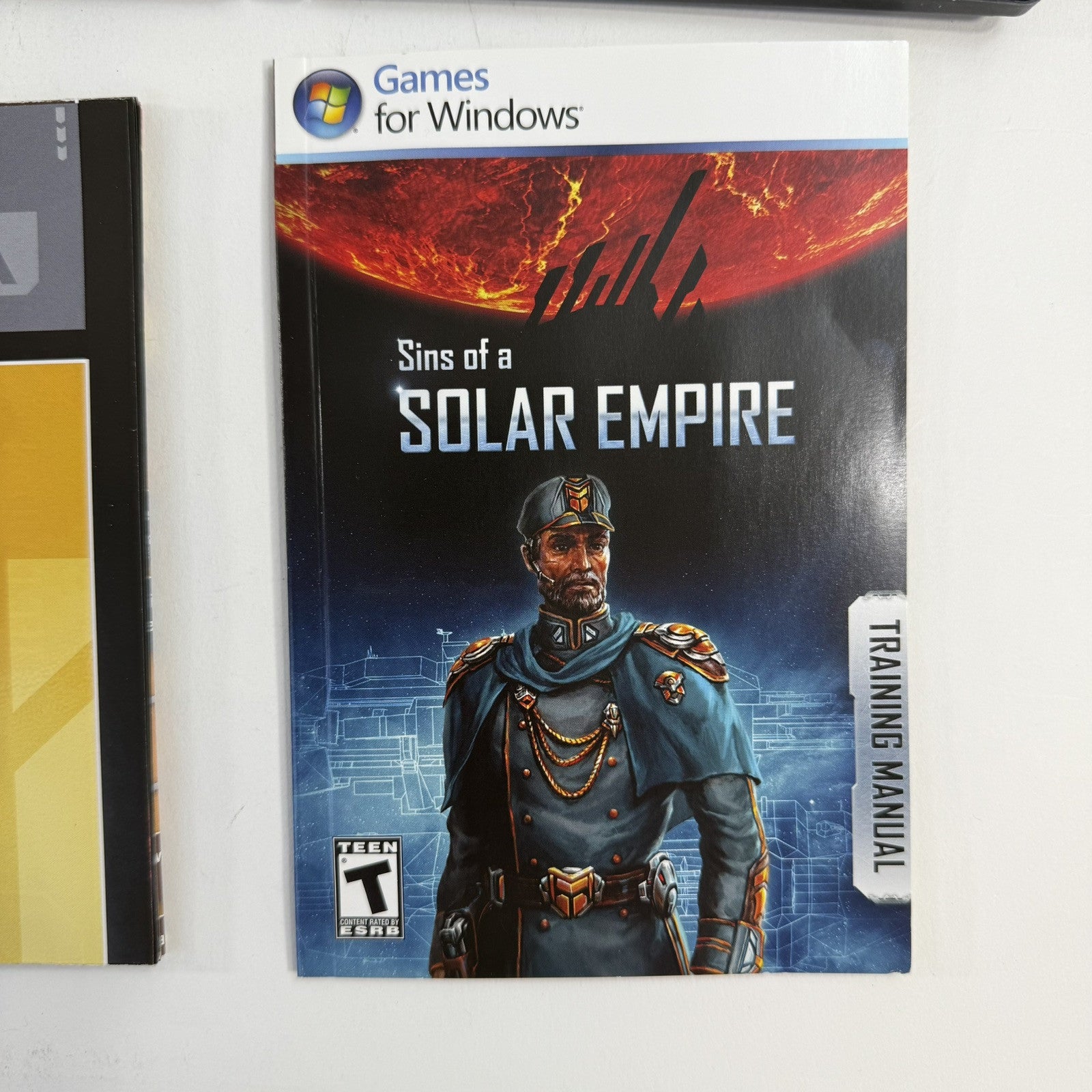 Sins of a Solar Empire: Game of the Year Ed. (PC, 2009) Game Case Manual Poster
