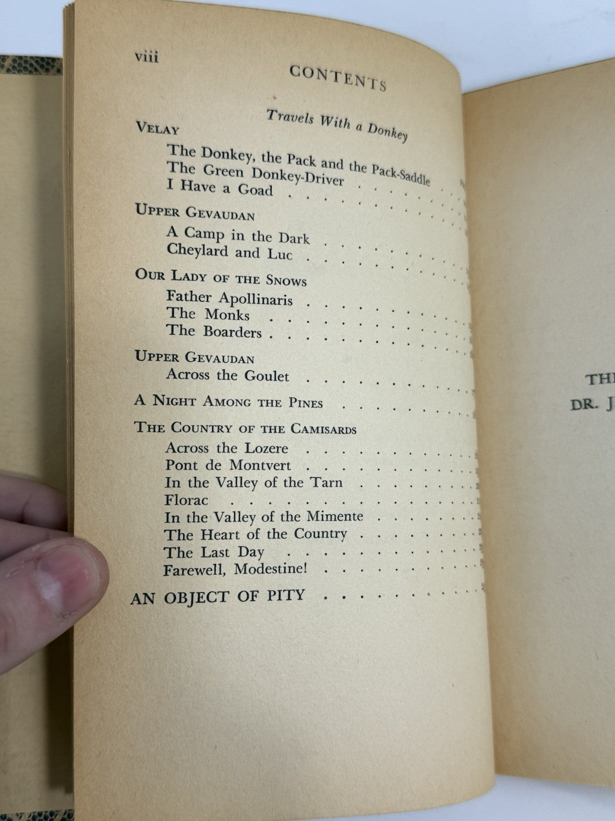 The Strange Case Of Dr. Jekyll & Mr. Hyde/Travels with a Donkey -Hardcover, 1963