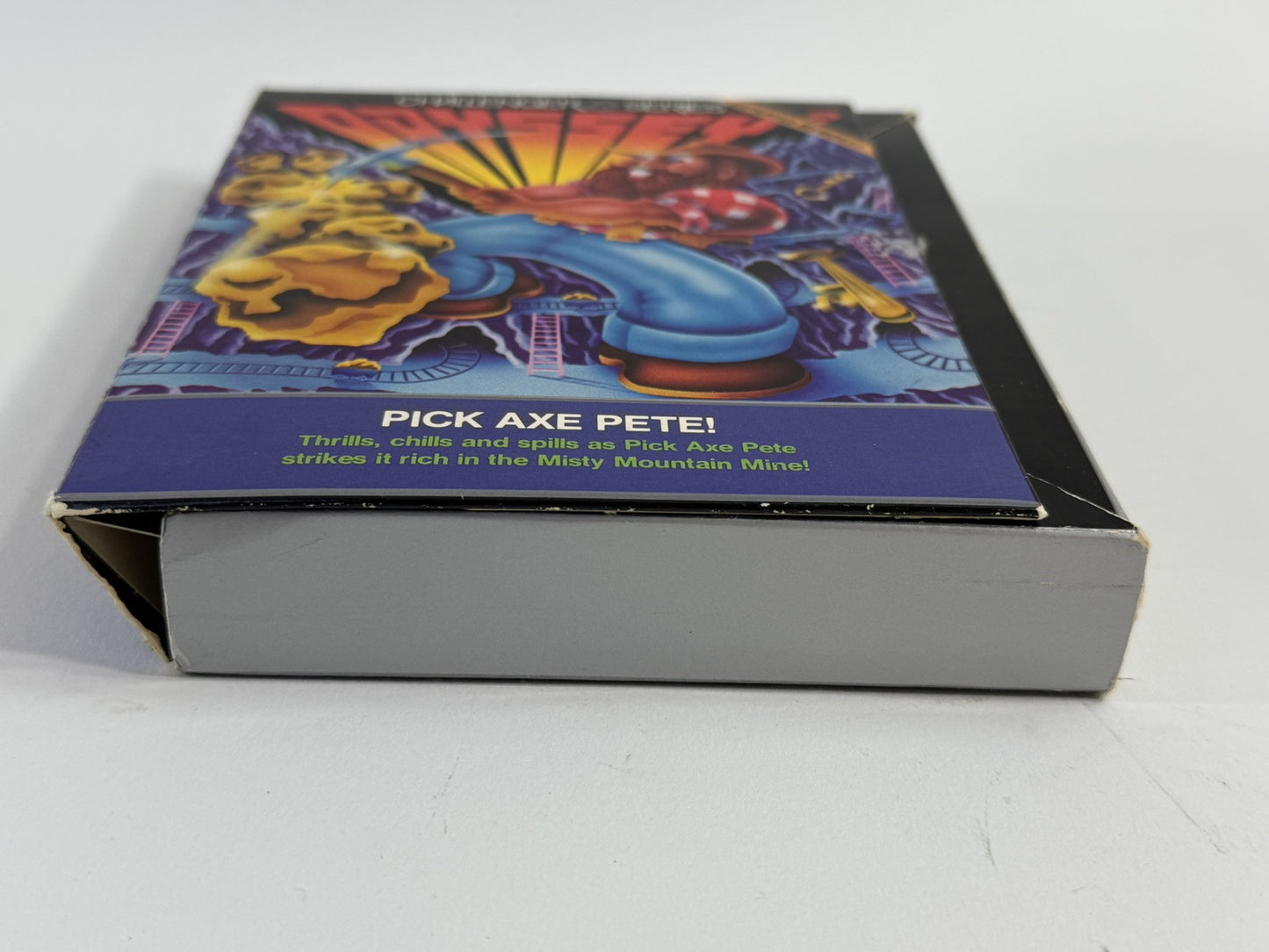 Pick Axe Pete! (Odyssey 2/Videopac, 1982) Game Box Manual - Tested and Working