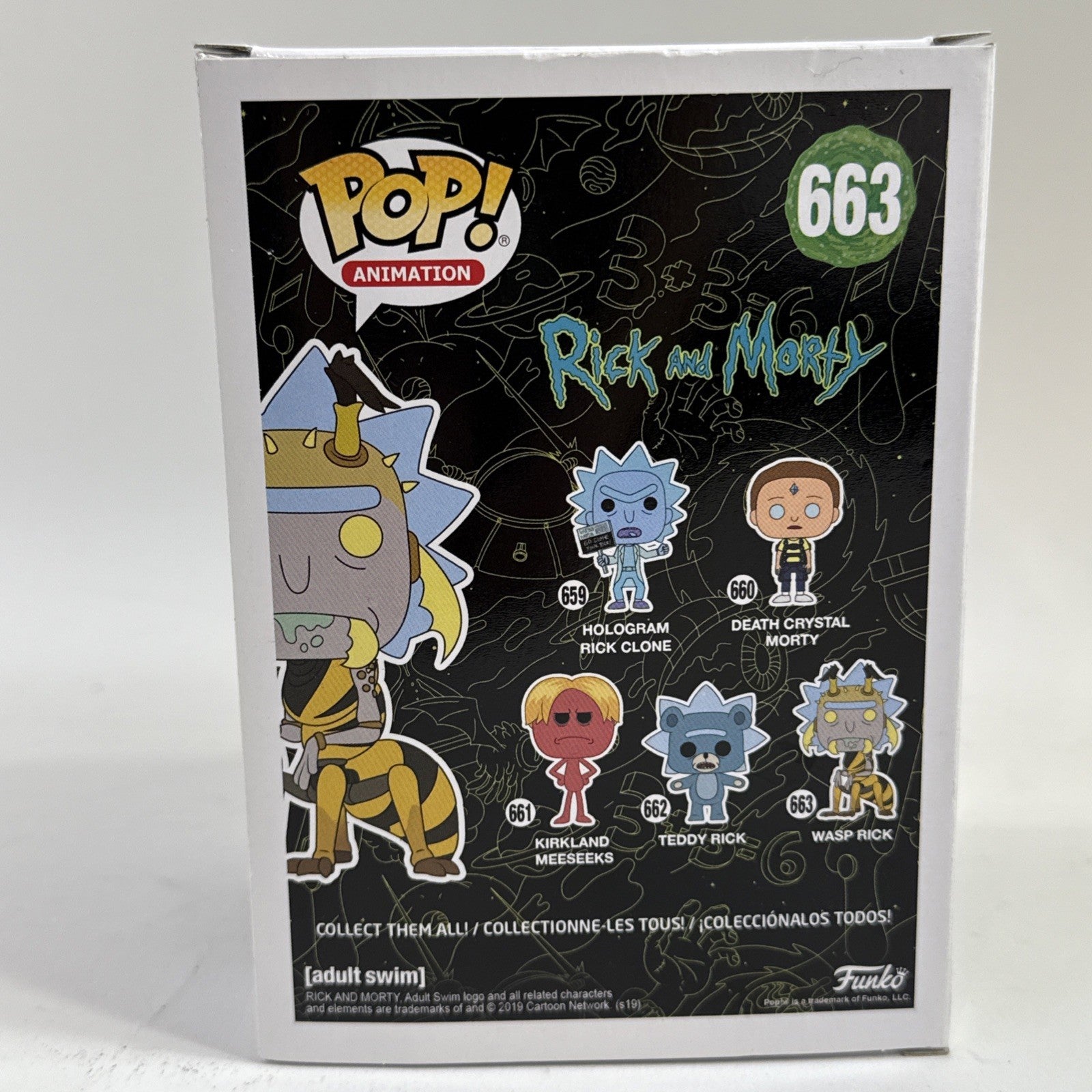 Funko Pop! Animation Rick and Morty - Wasp Rick #663 - Vaulted Vinyl Figure