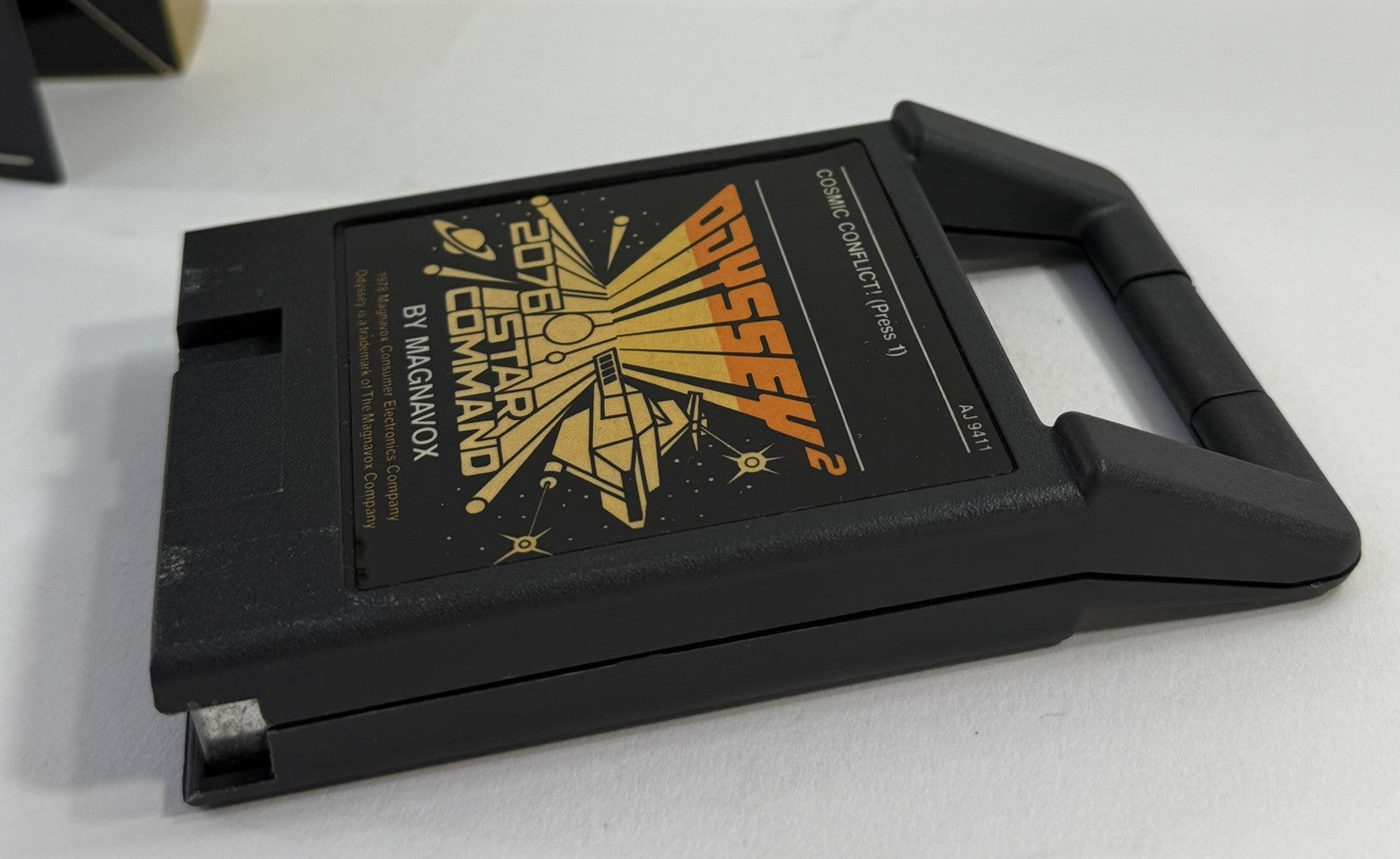 Cosmic Conflict!  (Magnavox Odyssey 2, 1978) Game Case Manual - Tested