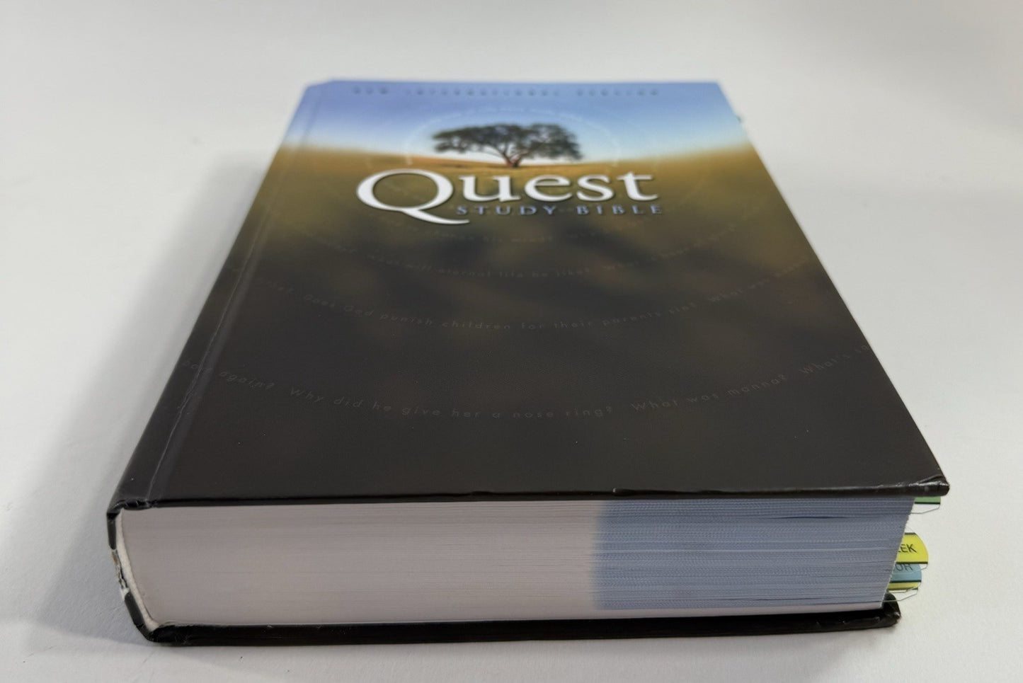 NIV Quest Study Bible by Zondervan Staff (2003, Hardcover)