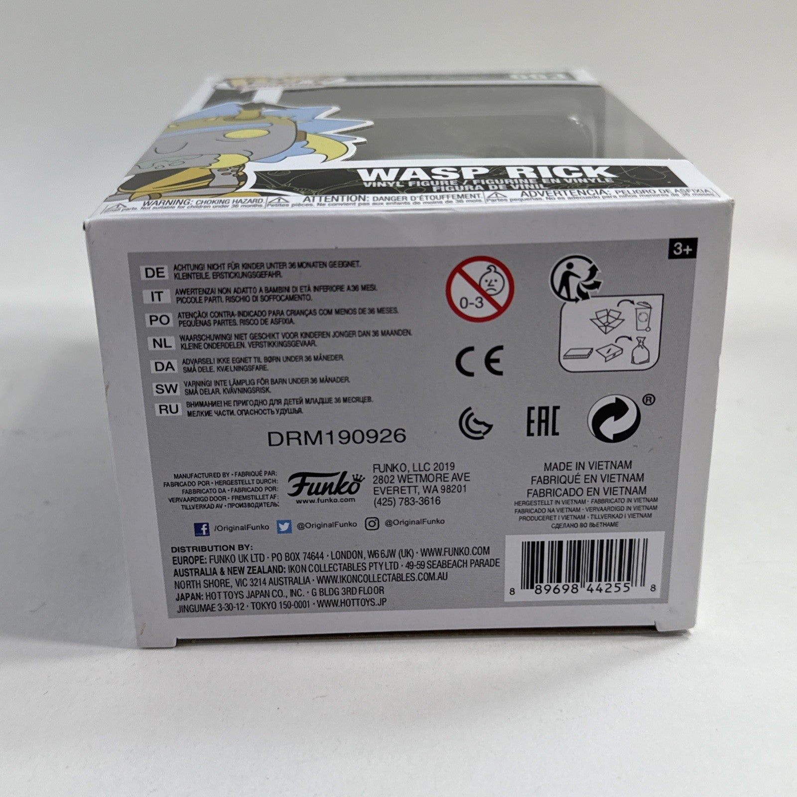 Funko Pop! Animation Rick and Morty - Wasp Rick #663 - Vaulted Vinyl Figure