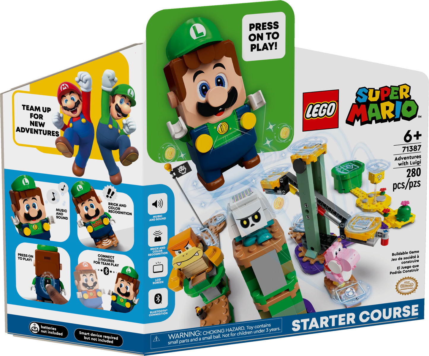 LEGO Super Mario: Adventures with Luigi Starter Course (71387) - New, Sealed