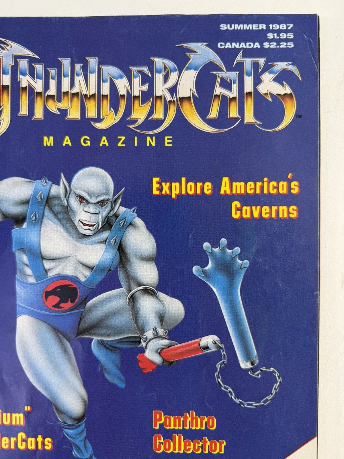 ThunderCats Magazine Summer 1987 Issue #3 - Poster Attached - Lorimar Publishing