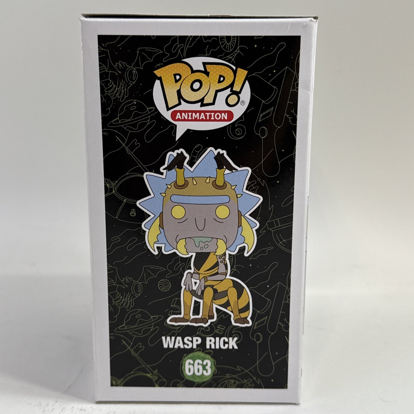 Funko Pop! Animation Rick and Morty - Wasp Rick #663 - Vaulted Vinyl Figure