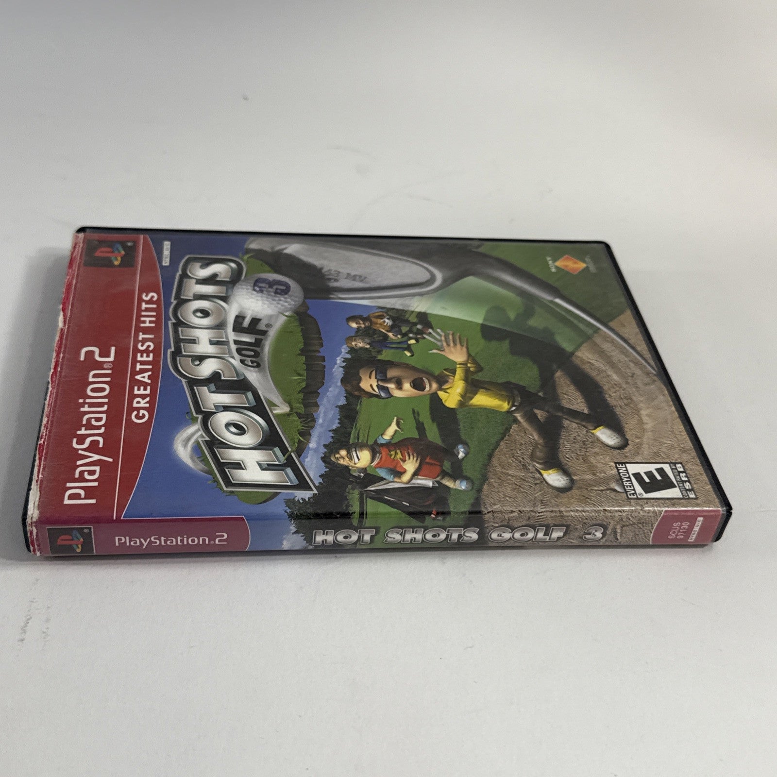 Hot Shots Golf 3 (PlayStation 2, 2003) Game Case Manual Registration - Tested
