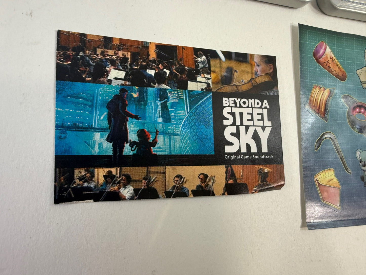 Beyond A Steel Sky (Nintendo Switch, 2021) Steel Book, Sleeve, Inserts Only