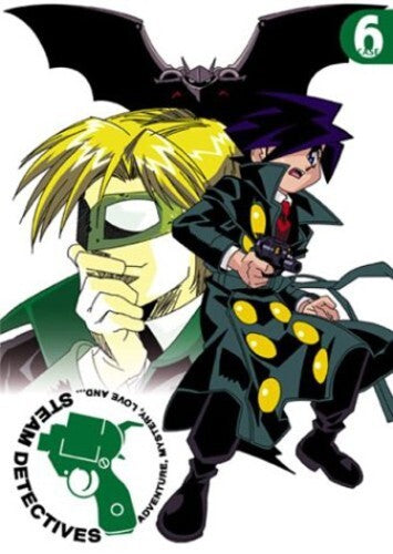 Steam Detectives: Vol. 6 - Case 6 (DVD, 2004) ADV Films - New, Factory Sealed