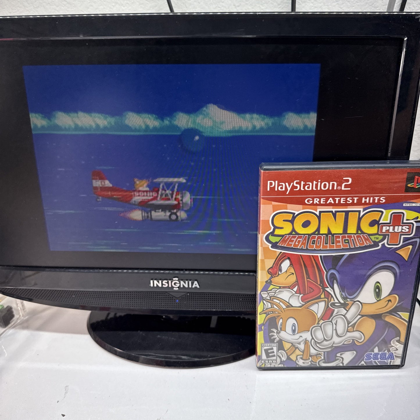 Sonic Mega Collection Plus (Sony PlayStation 2, 2004) Game Case Manual - Tested