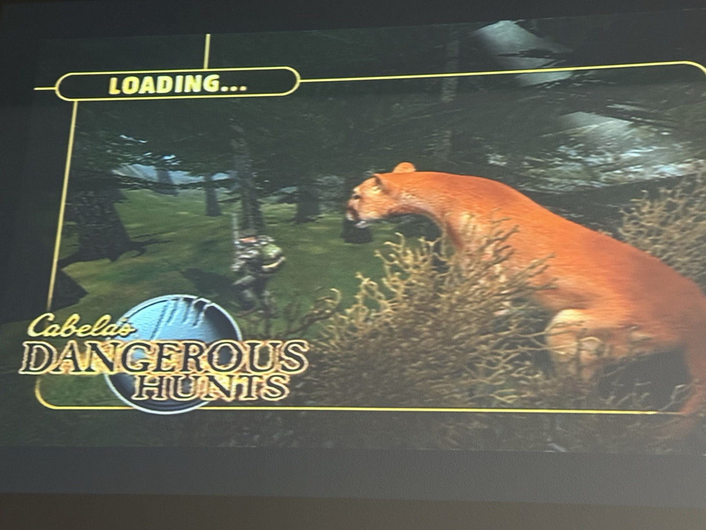 Cabela's Dangerous Hunts (PlayStation 2, 2003) Game Case Manual Registration