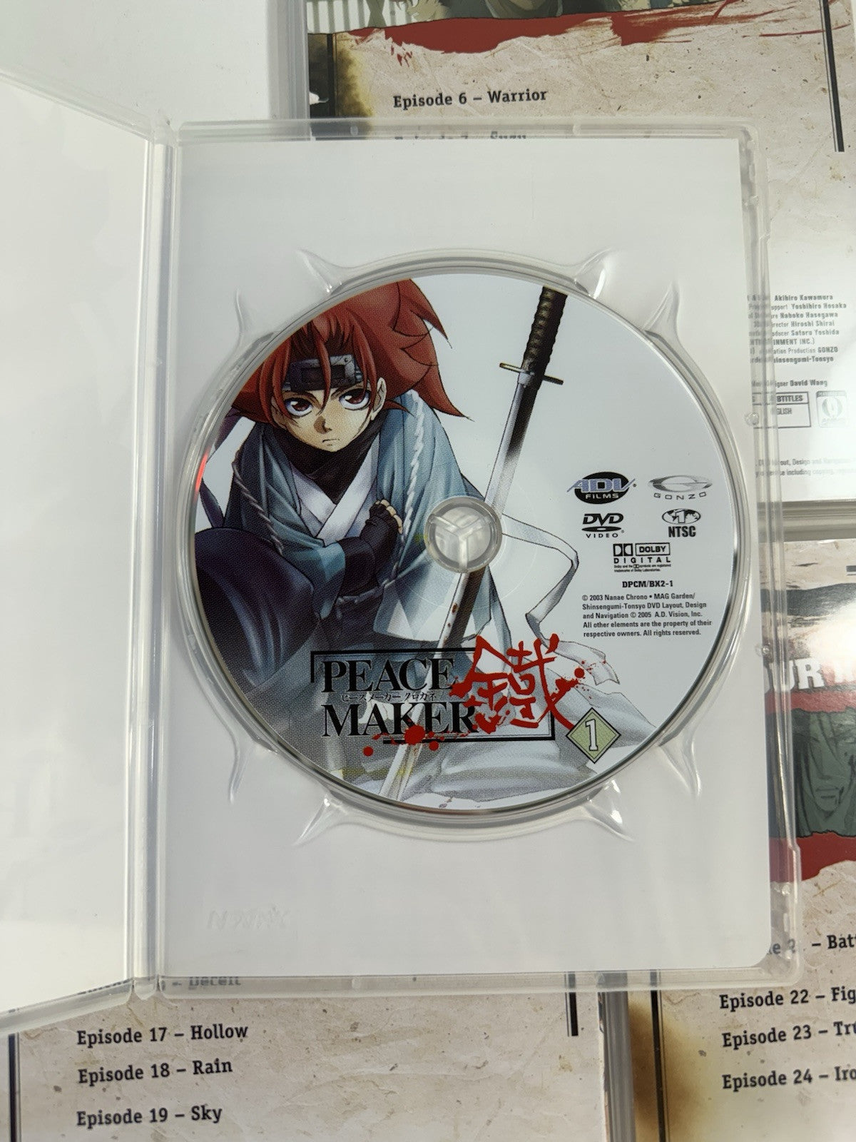 Peacemaker - The Complete Collection (DVD, 2005, 5-Disc Set) Tested and Working