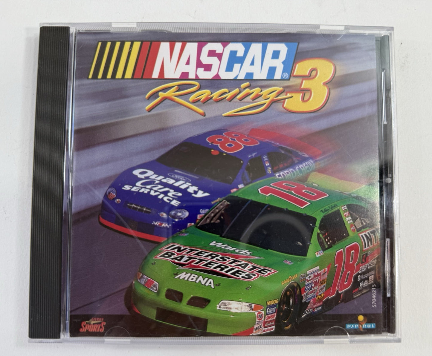 NASCAR Racing 3 (PC, 1999) Game, Case, Cover Art - Tested and Working
