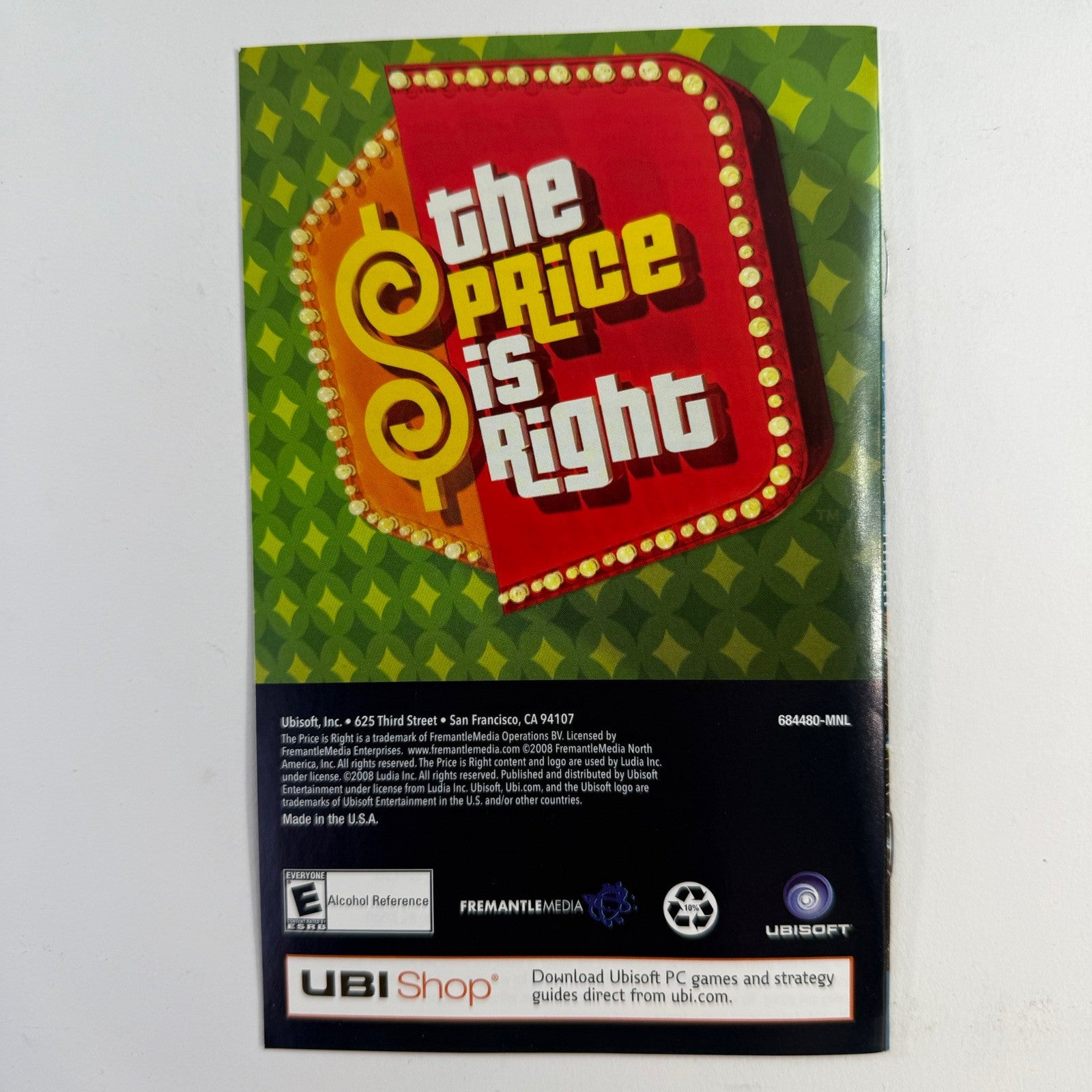 CSI: NY - The Game (Windows PC, 2008) Game, Case, and Manual