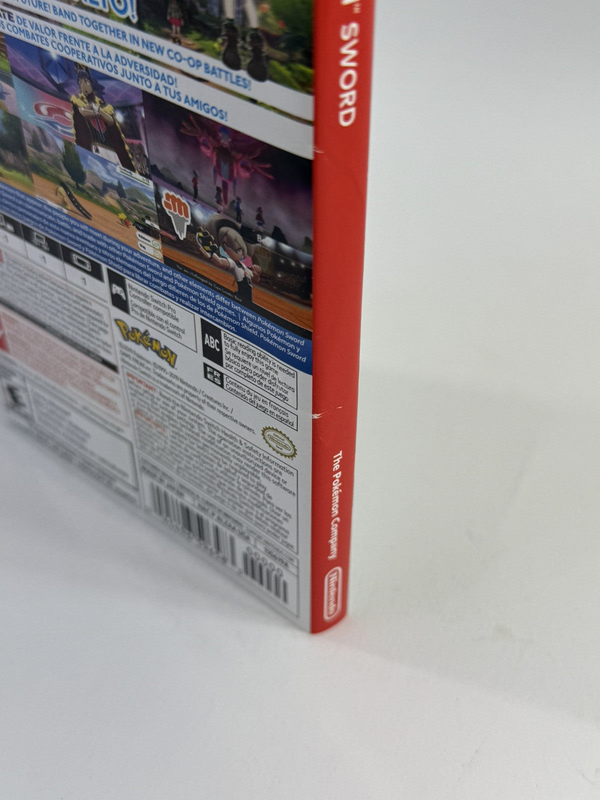 Pokémon Sword (Nintendo Switch, 2019) Replacement Game Case - No Game