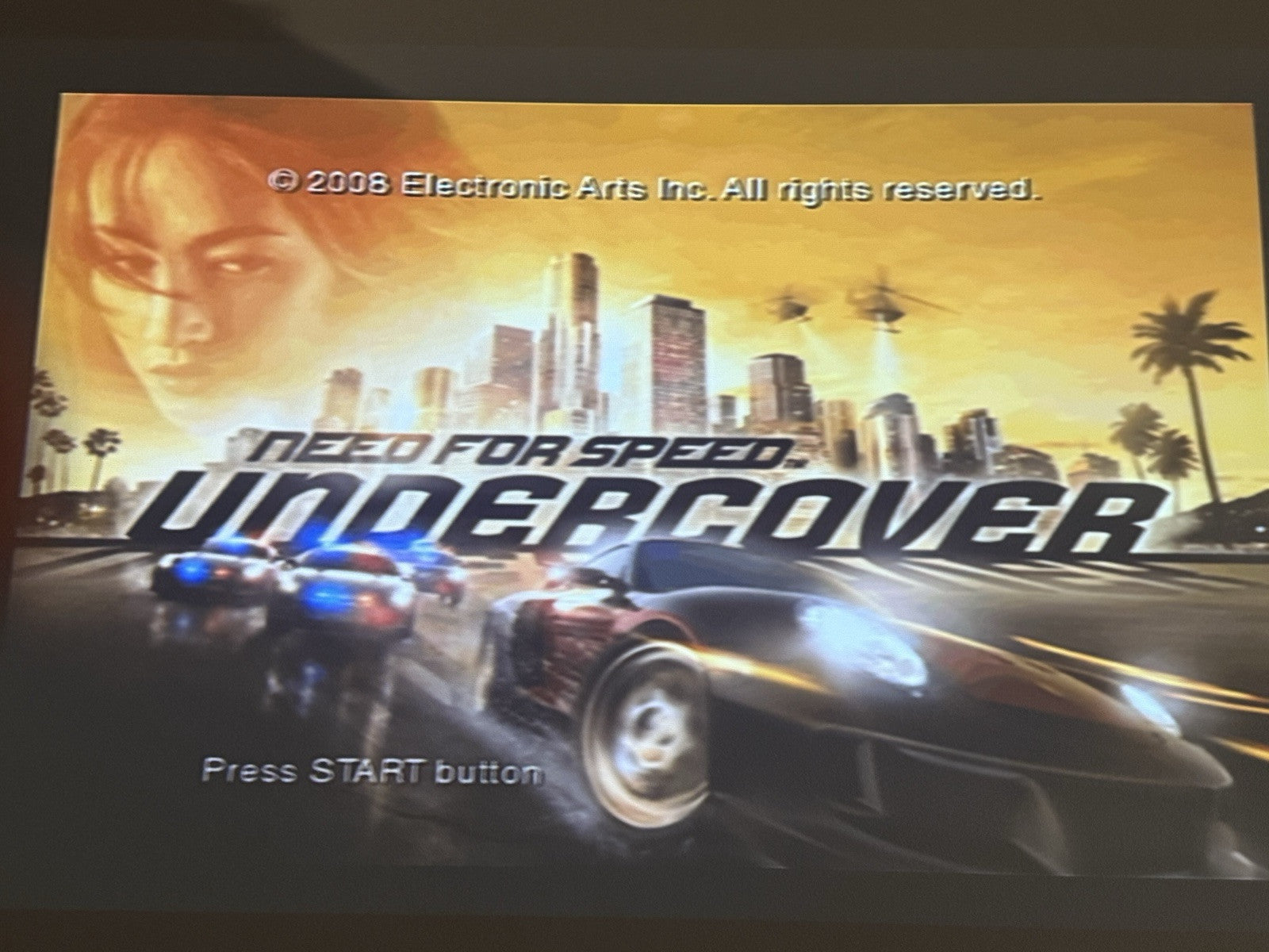 Need for Speed: Undercover (Sony PlayStation 2, 2008) Game Case Manual - Tested