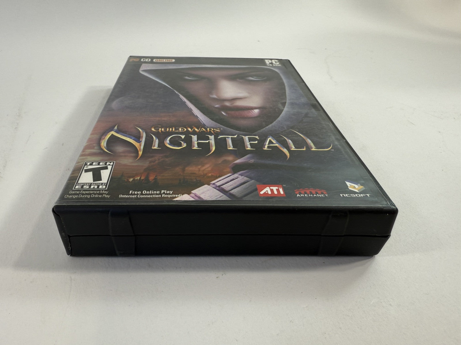 Guild Wars: Nightfall (PC, 2006) Game Case Manual Poster Inserts